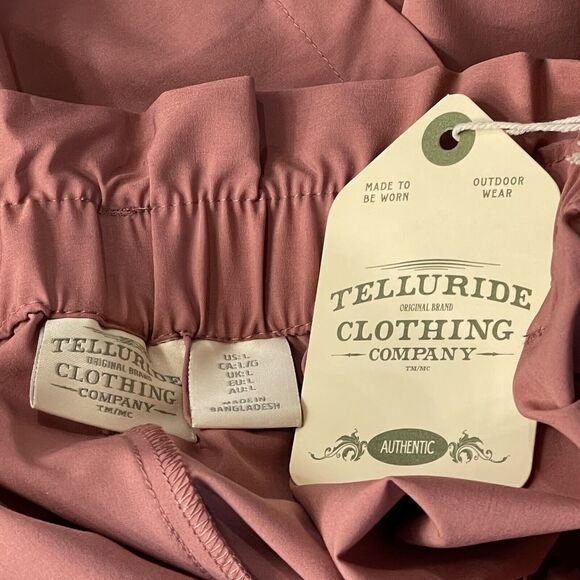 Telluride Large Paperbag Shorts Lightweight Belted Quick Drying Pockets Relaxed - Picture 4 of 5